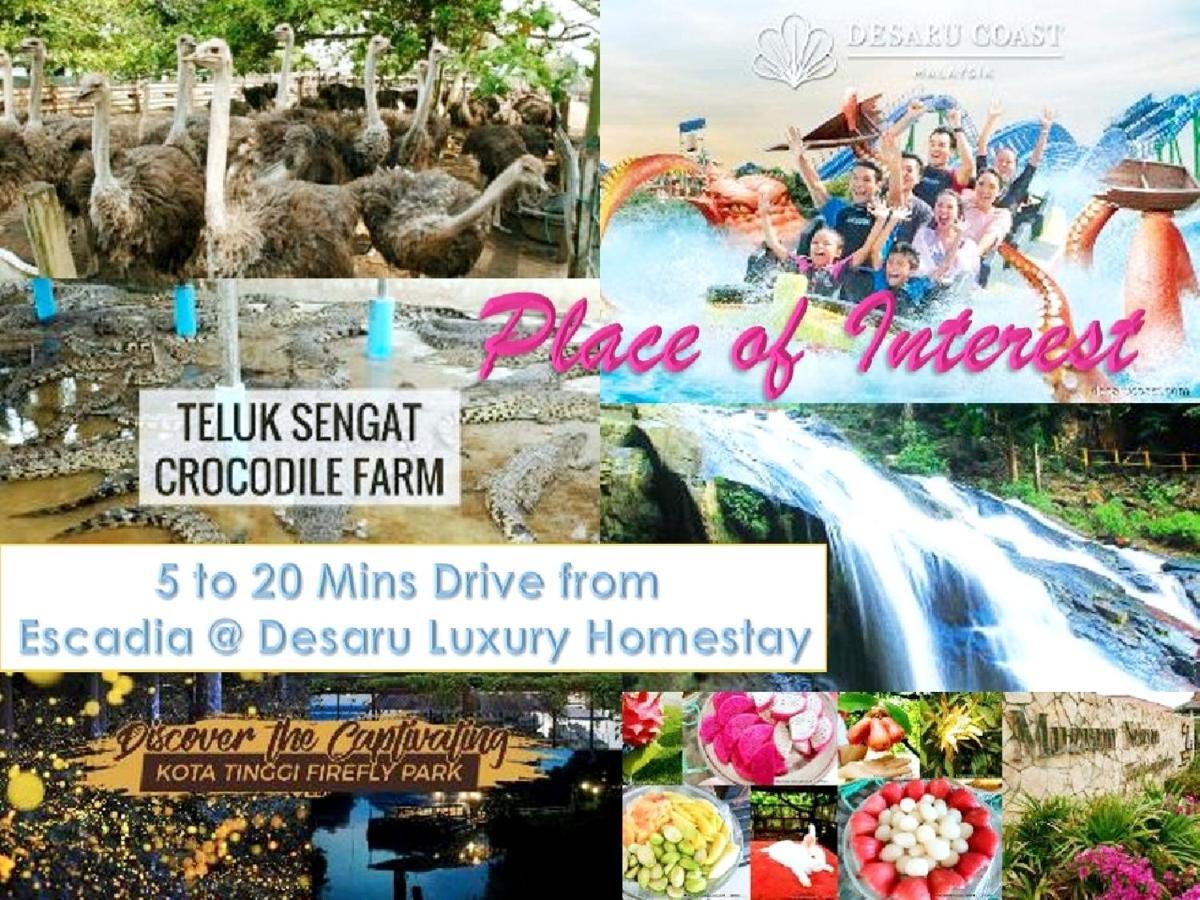 Desaru Cosy Homestay - Near Waterpark, Beach, Rapid -Wifi, Tvbox, Steamboat, Bbq Available 外观 照片